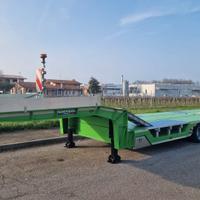 SEMIRIMORCHIO CARRELLONE 4 ASSI CON RAMPE