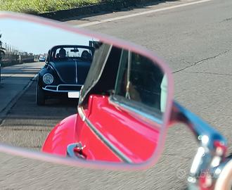 Maggiolino d'epoca cabrio per matrimoni
