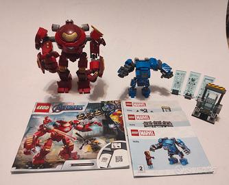 LEGO 76315 Iron Man's 76164 Iron Man Hulkbuster