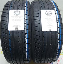 2 GOMME 225 45 17 DUNLOP A70385