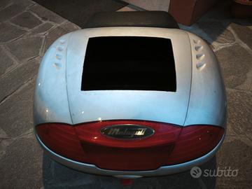 Bauletto GIVI con modifica per trasporto cane