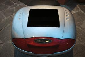 Bauletto GIVI con modifica per trasporto cane