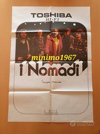 i Nomadi Manifesto concerto Carpi 1982 festa unita