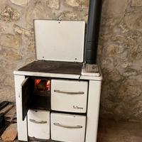 Cucina economica a legna