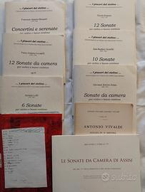 Spartiti di sonate italiane del 18 secolo