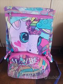 Zaino Scuola Estensibile Seven SJ Unicorno