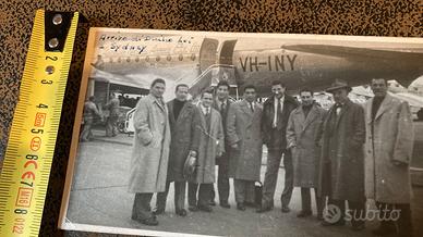 Cartolina Duilio Loi Sidney anni 50 firmata