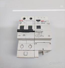 AEG Elfa HD92 +  E92 Differenziale Magnetotermico