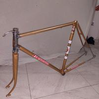 Telaio Bici da Corsa D'Epoca Legnano Oro Vintage