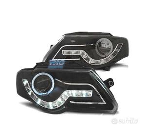 FARI DAYLIGHT OCCHI ANGEL VOLKSWAGEN VW PASSAT B6 