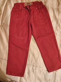 Jeans Jeckerson colore rosso bambino