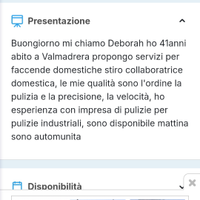 Collaboratrice domestica