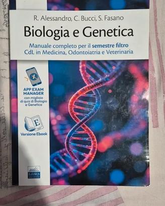 Libro Edises "Biologia e Genetica" semestre filtro