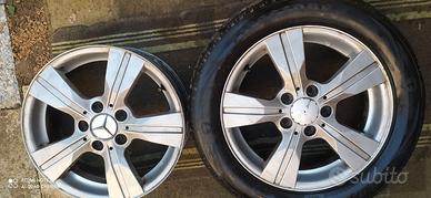2 cerchi in lega Mercedes Benz