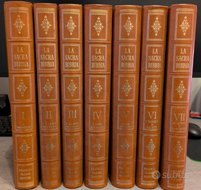 La Sacra Bibbia 1963, Fratelli Fabbri Editori, 7 V