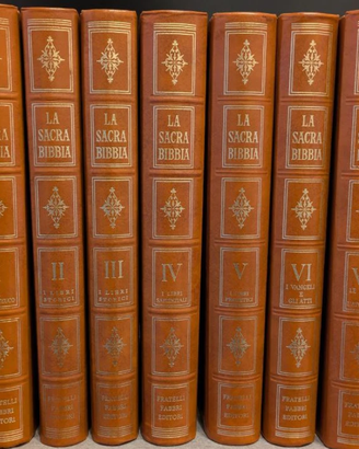 La Sacra Bibbia 1963, Fratelli Fabbri Editori, 7 V