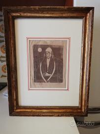 FELICE CASORATI 1908 : IL RABBINO. 