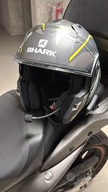 caschi shark con interphone 