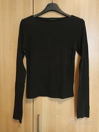 Maglietta nera Sisley 