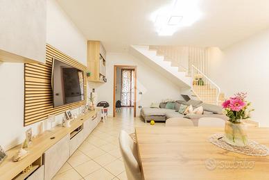 VILLA A SCHIERA A CORREGGIO