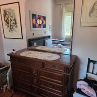 cassettiera con specchio