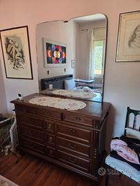 cassettiera con specchio