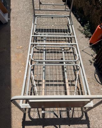 Letto sanitario ortopedico con sponde € 50