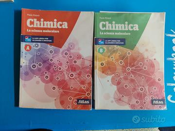 libri Atlas Chimica scienza molecolare A e B 