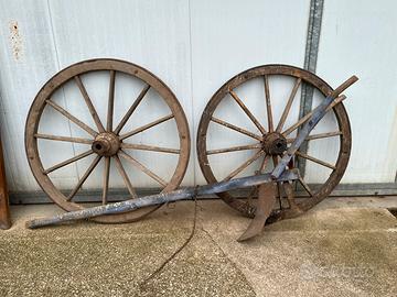 Pezzi agricoli antiquariato