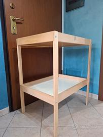 fasciatoio ikea SNIGLAR + materessino + 2 fodere