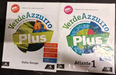 libro geografia Verdeazzurro Plus 1 Mondadori