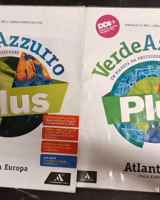 libro geografia Verdeazzurro Plus 1 Mondadori