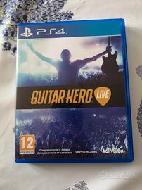 gioco Guitar hero per ps4 + 2 chitarre