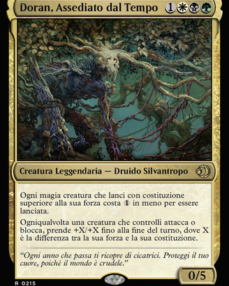 MTG MAGIC 1x DORIAN ASSEDIATO DAL TEMPO ECL