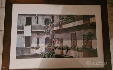 MATTEO LAGANA' STAMPA FIRMATA ESEMPLARE NUMERATO