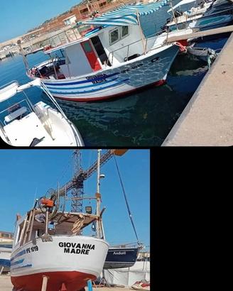 Barca da pesca con licenza
