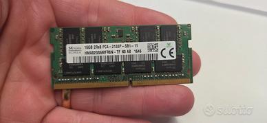 RAM DDR4 16 GB SODIMM 2133P