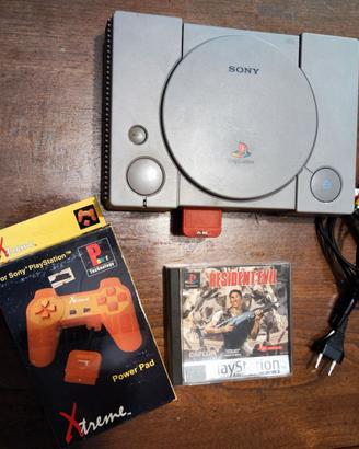 Sony Play Station 1 con Resident Evil