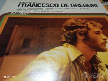 Vinile Francesco De Gregori RCA  NL 33007 Lineatre