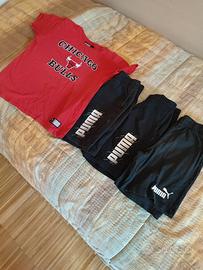 Set pantaloncini Puma e maglietta Chicago Bulls 10