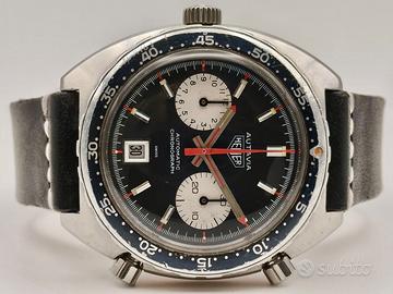 Heuer 42 mm AUTAVIA 1163 Chronograph Calibre 12