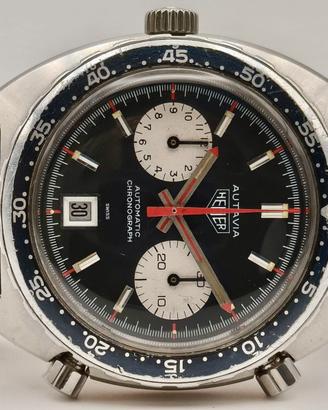 Heuer 42 mm AUTAVIA 1163 Chronograph Calibre 12
