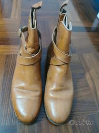 stivali equitazione vera pelle