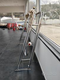 Roll-bar acciaio inox tendalino integrato 