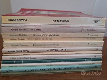 Libri di poesie - diversi autori moderni