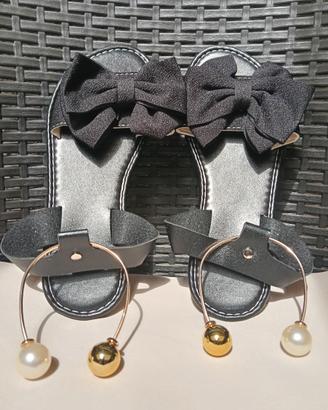 Sandali donna neri