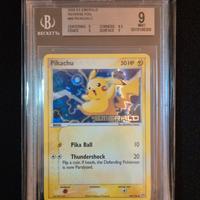 Pokemon Pikachu 60 Ex Emerald Reverse BGS 9 Mint