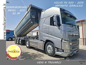 VOLVO FH 500-2015-IMPIANTO IDRAULICO+MENCI 2011 30