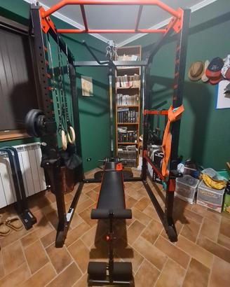Rack 900 Decathlon + Panca + Parallele