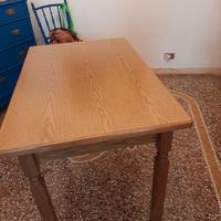 tavolo rettangolare 110x70 allungabile 150